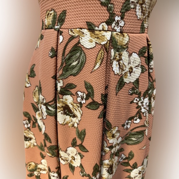 Haute Monde flowered dress. Size L sleeveless - Picture 4 of 12